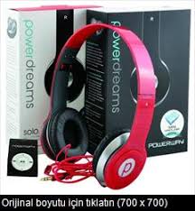POWERWAY SOLO HEADPHONES MP3 GIFT white black red pempe ren